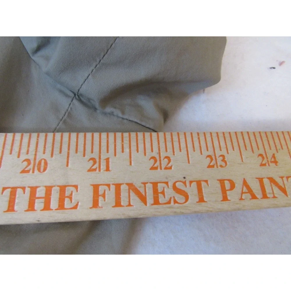 Banana Republic Mens Khaki Tan  100% Cotton Patch Pocket‎ Blazer Sz 42R